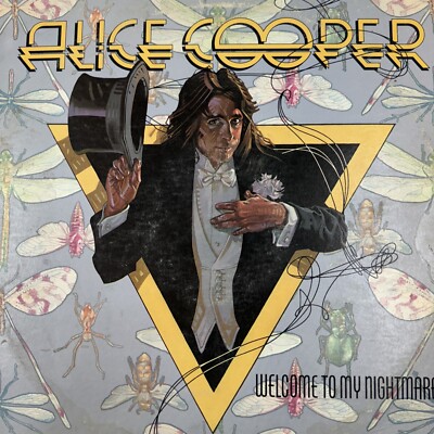 Alice Cooper Welcome To My Nightmare 1975 Atlantic Records LP
