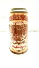 1988 CLASSIC ANHEUSER-BUSCH STEIN "ST. LOUIS BREWERY ...CIRCA 1890'S" Vintage
