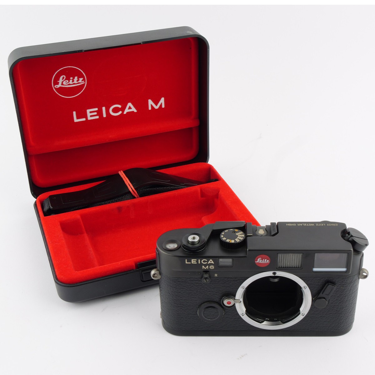 LEICA M6 Ernst Leitz Wetzlar GMBH Black