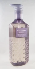 (1) Bath & Body Works Purple Wild Berry & Plum Cleansing Gel Hand Soap 8oz New