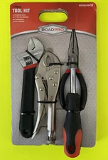 RoadPro  4 Piece TOOL KIT 04072001DBPDQ NEW Free Shipping