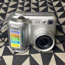 Nikon COOLPIX 4300 4.0MP Digital Camera - Silver - Read Description- Not Tested