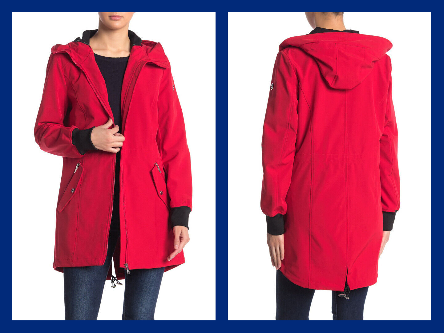 Calvin Klein ~ Weather Resistant Women's Hooded Soft Shell Jacket $200 NWT | eBay Calvin Klein ~ Weather Resistant Women'S Hooded Soft Shell Jacket $200 Nwt | Ebay