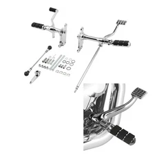 Forward Controls Pegs Levers Linkage Fit For Harley Sportster 883 1200 1991-2003