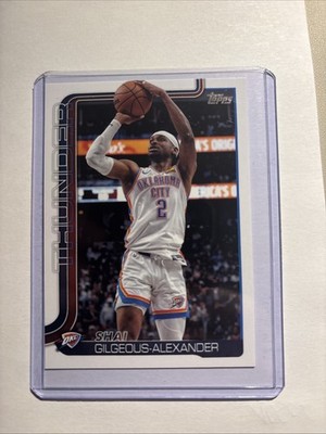 Topps NBA Flagship 2025-26 Shai Gilgeous-Alexander OKC #115