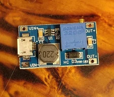 MT3608 MICRO USB DC-DC Voltage Step Up Boost Converter Module 2A 2-24 - Lot of 8