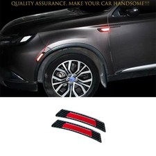 For Mitsubishi Outlander Sport 2011-24 Carbon Fiber Wheel Eyebrow Anti-Collision