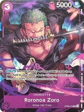 One Piece Card Game Roronoa Zoro Welcome Pack Vol. 2 Rare OP09-076 One Piec...