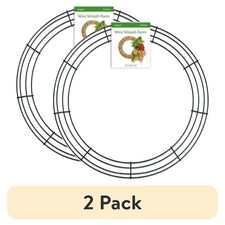 12 Inch Wire Wreath Frame Green Metal Wreath Form 13 Gauge Floral Craft Ring