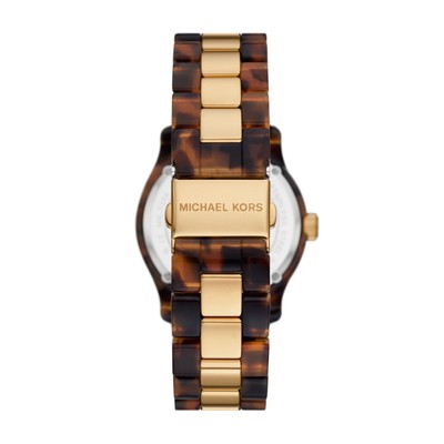Womens Wristwatch MICHAEL KORS RUNWAY MK7354 Resin Stainless  display picture 2