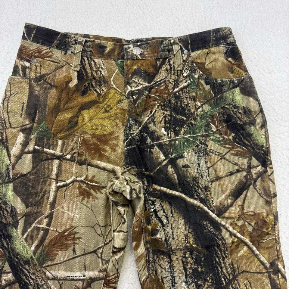 Wrangler Camo Jeans Womens 12 X 24 Pro Gear Realtree Camouflage Outdoors Hunting - Image 3 of 4