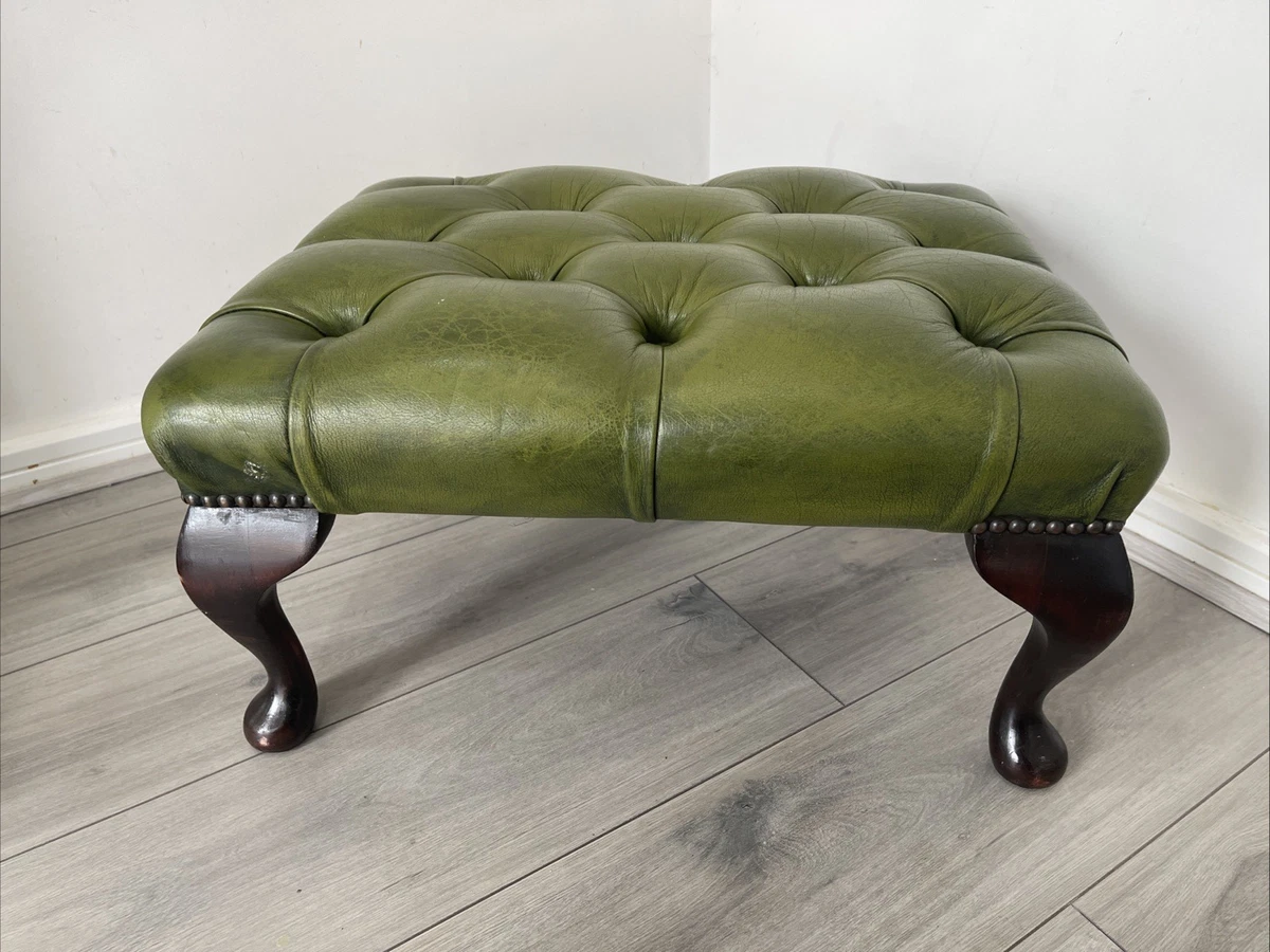 Leather Ottomans and Footstools for sale | eBay UK