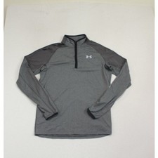 Under Armour Women Gray Sweater Long Sleeve Fitted Size Medium