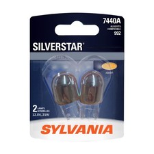 7440A SilverStar Bulbs Set 2 Pack Amber Mini ...