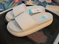 Reef Cushion Bondi Bay Women's Sandals Size 11 Fog Synthetic Upper