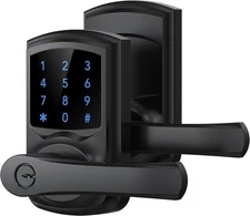 Signstek Keyless Entry Door Lock with Handle, Digital Keypad Door Knob, Smart...