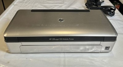 ️ HP Officejet 100 Mobile Printer CN551A CN551-64001 INCL Pwr Cords, Battery