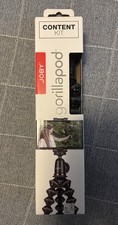 NUOVO CON SCATOLA JOBY GORILLA POD CONTENT KIT FLESSIBILE CON MORSETTO TELEFONO