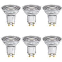 6 X Osram GU10 Led Strahler Superstar Plus PAR16 Hd Lighting 36° Dimmbar 4000K