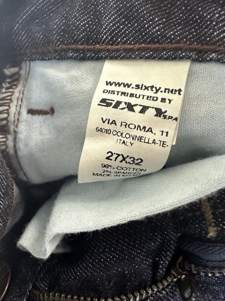 Jeans Miss Sixty Azul 27 X 32 Extra Love Bootcut Acampanado Y2K Foto 4 de 4