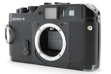 Exc 5 Voigtlander Bessa R Black Body Rangefinder Film Camera From JAPAN