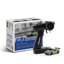 Turbo Racing C73 176 Rc Sport Car 2wd On Road Rtr Graygreen Wradio