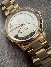 Michael Kors Watch Womens Stainless Steel Quartz MK-5786 10 ATM Large Face