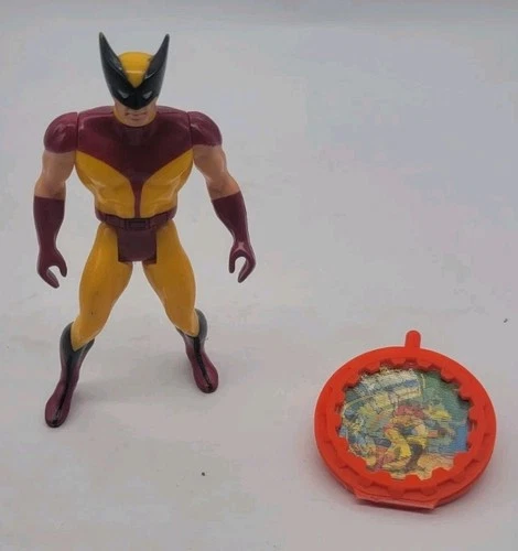 Vintage 1984 Mattel Marvel Super Heroes Secret Wars Wolverine Figure + Shield