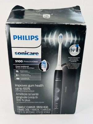 Philips Sonicare 5100 Electric Toothbrush Open Box Tested + New Philips Head
