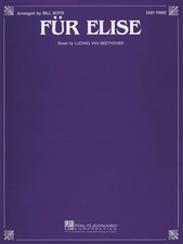 Fur Elise for Easy to Early Intermediate Piano Solo Classical Sheet Music