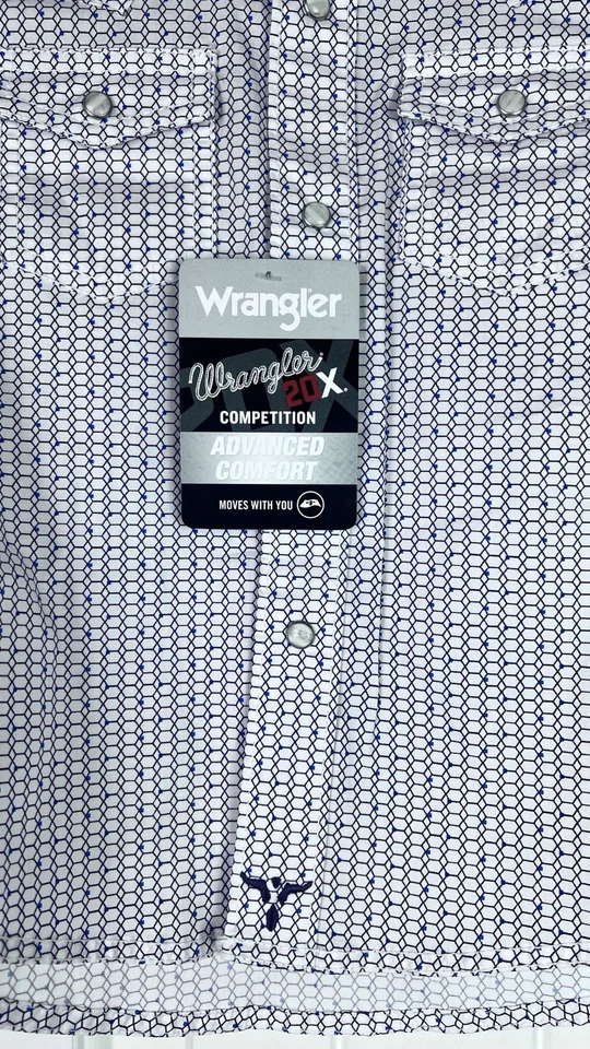Wrangler 20X Competition Advanced Comfort Shirt XS Toddler Pearl Snap Button NWT - Image 2 of 4