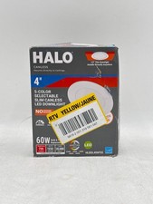 Halo Can Less Integrated LED 600 Lumens 5CCT White 4" HLBSL406FS5