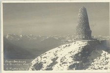 Rettenberg Oberallgaeu Rettenberg Hunter Monument 