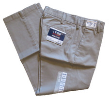 NWT MEN'S IZOD SLIM FIT CHINO PANTS. BEIGE. CHOOSE SIZE. MSRP 50.00.