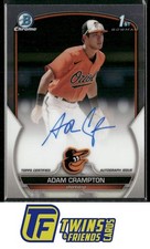 2023 Bowman #CPA-CAN Adam Crampton Chrome Prospect Autographs