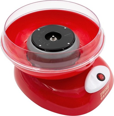 Global Gizmos 51560 Premium Zuckerwattemaschine / 500W / Retro 30 cm x 32 
