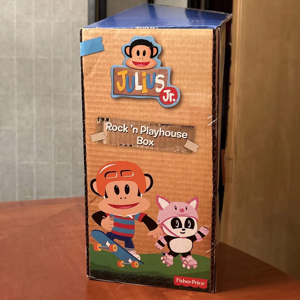 FISHER-PRICE - CAJA JULIUS JR. ROCK 'N PLAYHOUSE Nueva En Caja - Leer Foto 4 de 4