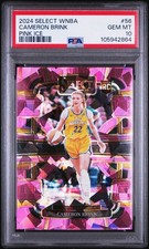 2024 PANINI SELECT WNBA PINK ICE #56 CAMERON BRINK PSA 10