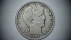 1901-S   VG-   Barber Half Dollar  LITY Visible Key Date