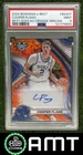 Cooper Flagg PSA 9 2024-25 Bowman's Best University /25 Auto Orange Mini Diamond