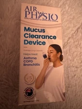 Air Physio Mucus Clearance Device Airway Physiotherapy COPD New Sealed In Box