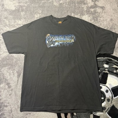 Hot Leathers Bikers Only Roadhouse Biker Graphic T-Shirt