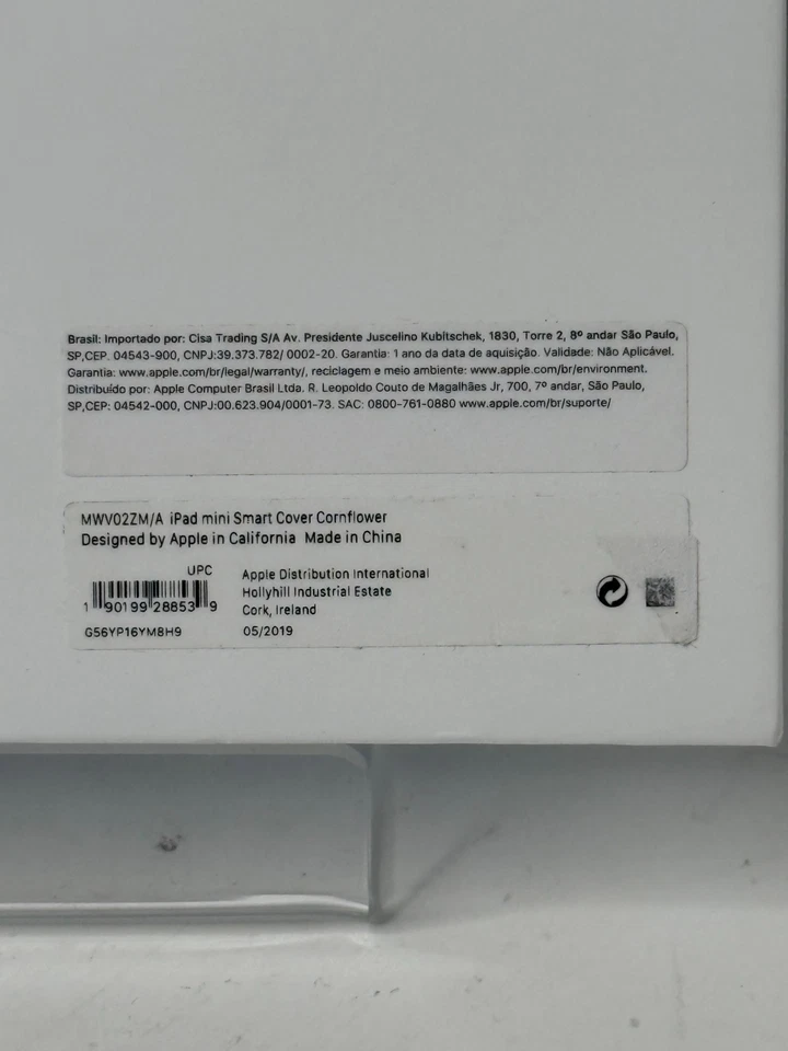 Apple Smart Cover for iPad mini 5th Gen (2019 Model) / Mini 4 - Cornflower - Image 3 of 4