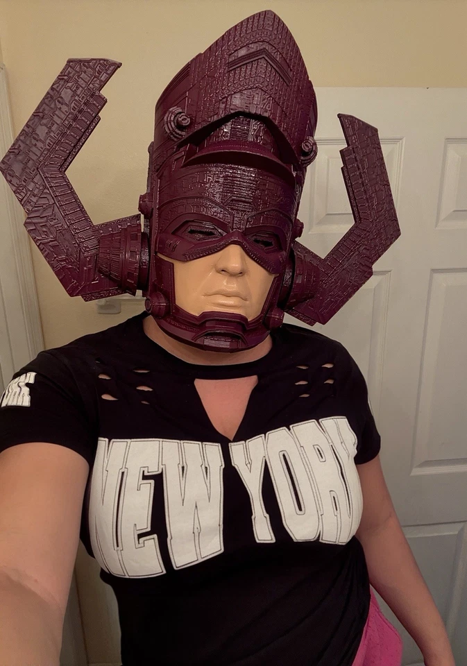 Galactus попкорн ведро / косплей шлем Fantastic Four 3D напечатано - Изображение 2 из 4