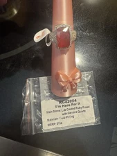 Bomb Party RG42054 “I'm Here For It” Ring SZ 6 Gold Plating NWT