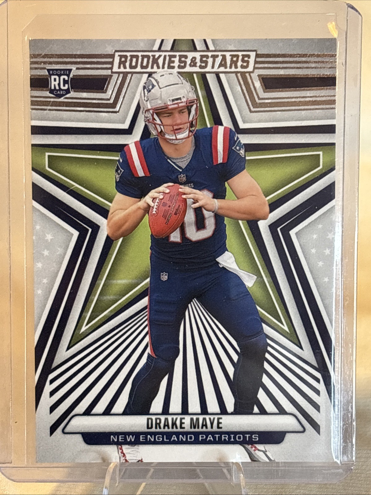 2024 Panini Rookies & Stars #129 Drake Maye RC Rookie New England Patriots