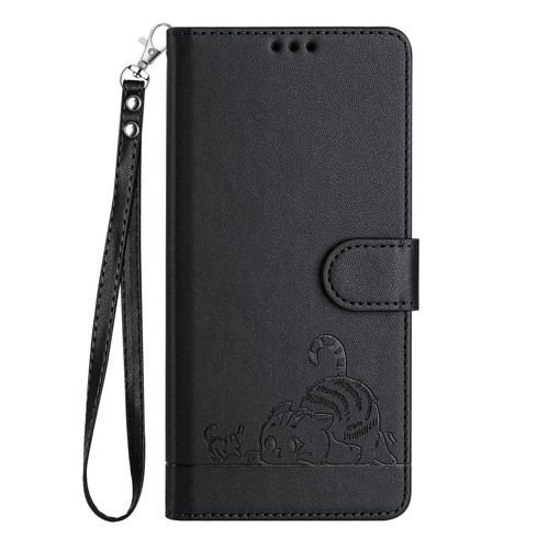 Cat Wallet Leather Phone Case for Motorola G72 G53 G84 G54 G60 G30 G22 G24 E32 - 第 13/18 張圖片