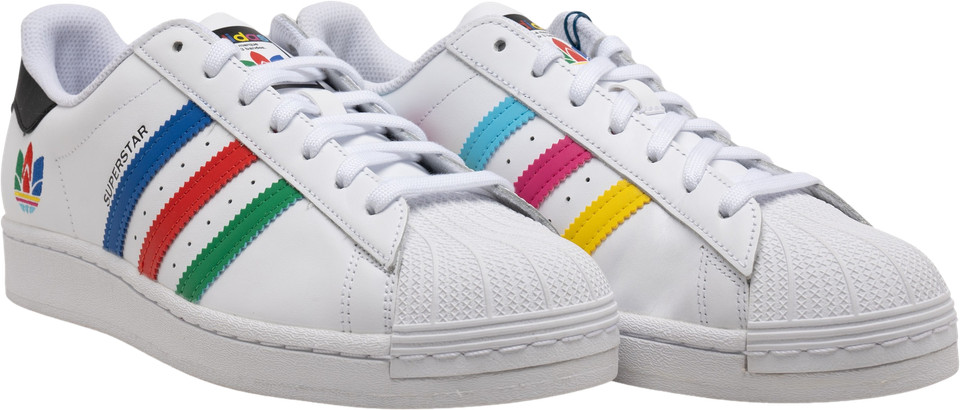 superstar colorful trefoil cloud white