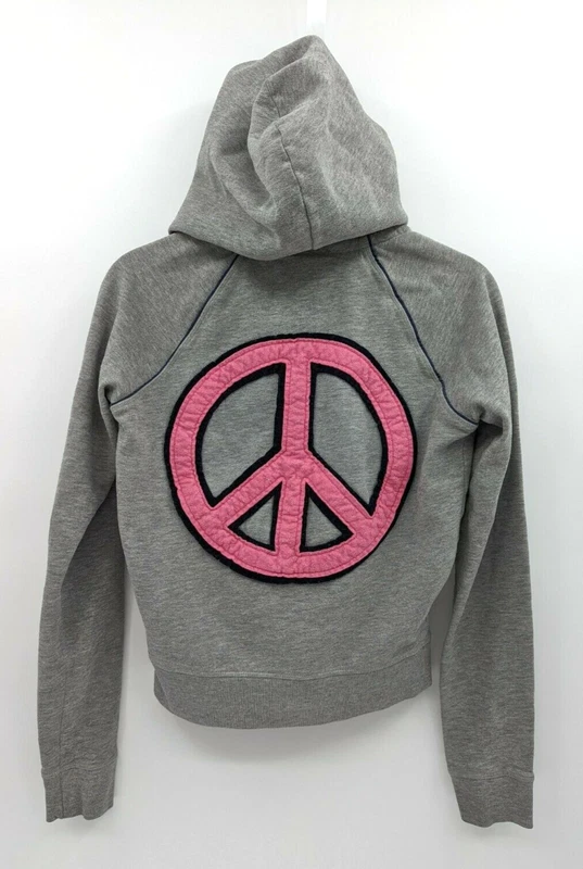 victoria-secret-vs peace sign logo sweatshirt hoodie