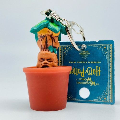 Harry Potter Mandrake Figure Keychain Universal Studios Japan Mandragora Ebay